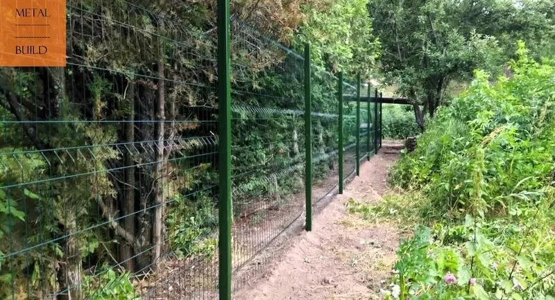 3D-заборы, евро сетки и панели под ключ: Алматы, Конаев. Гарантия