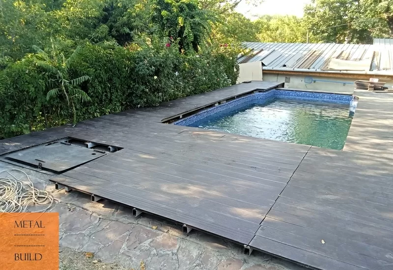 Обшивка террасной доской,  декинг под ключ: Алматы,  Конаев. Гарантия 2