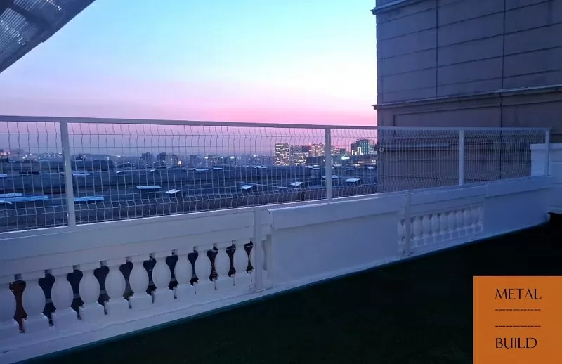 Ограждения балконов,  крыш под ключ: Алматы,  Конаев. Гарантия