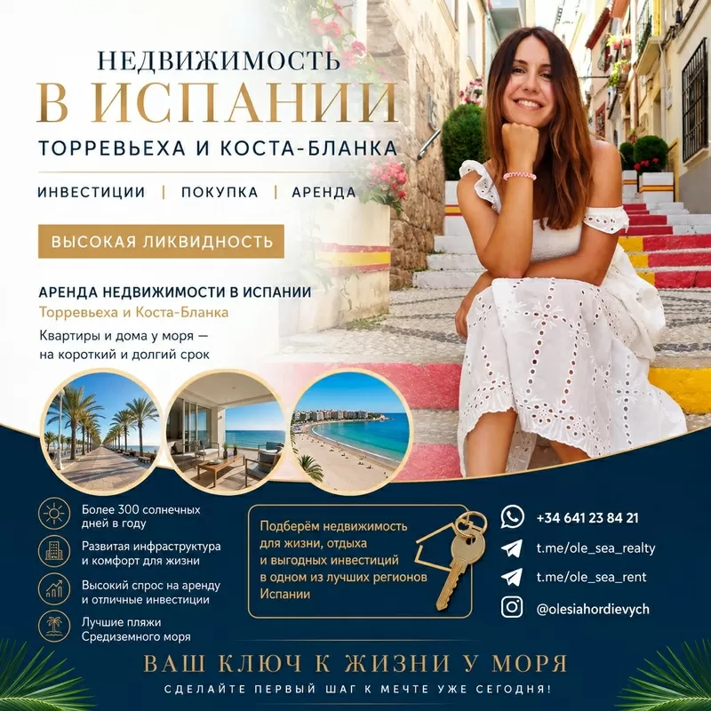 Недвижимость в Испании,  отдых и инвестиции. Торревьеха и Коста-Бланка 2