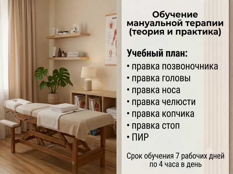 Курс правки позвоночника и суставов: 6 дней практики для врачей  