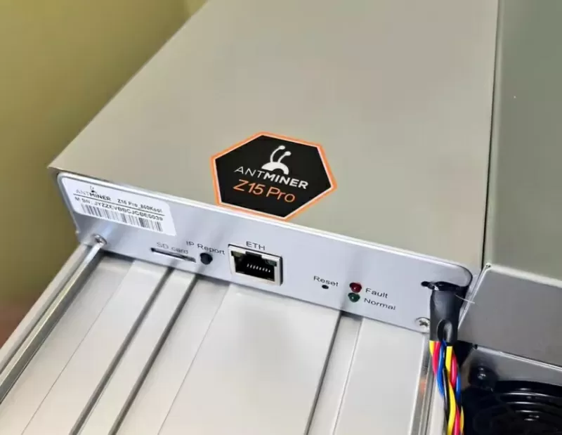 Bitmain Antminer zcash z15 pro 840k z15 Pro 860K server 1, 800USDT