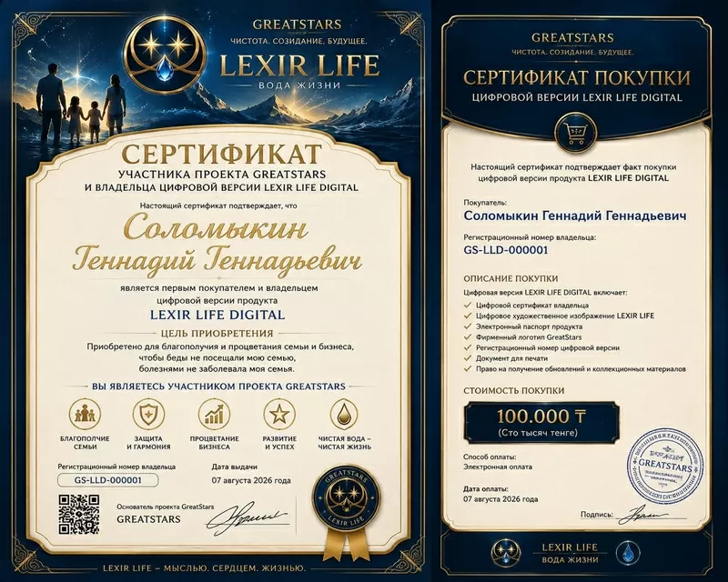 GREATSTARS LEXIR LIFE. 3