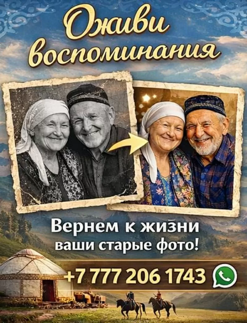 Фильм из фото. Оживление фото. 2