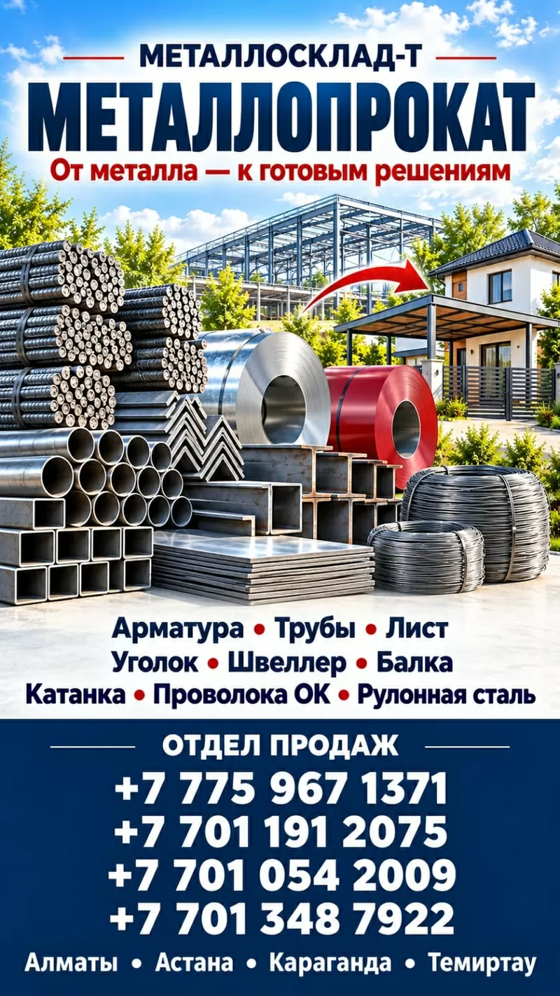 Арматура,  швеллер,  уголок,  трубы,  лист,  оцинкованный рулон 7